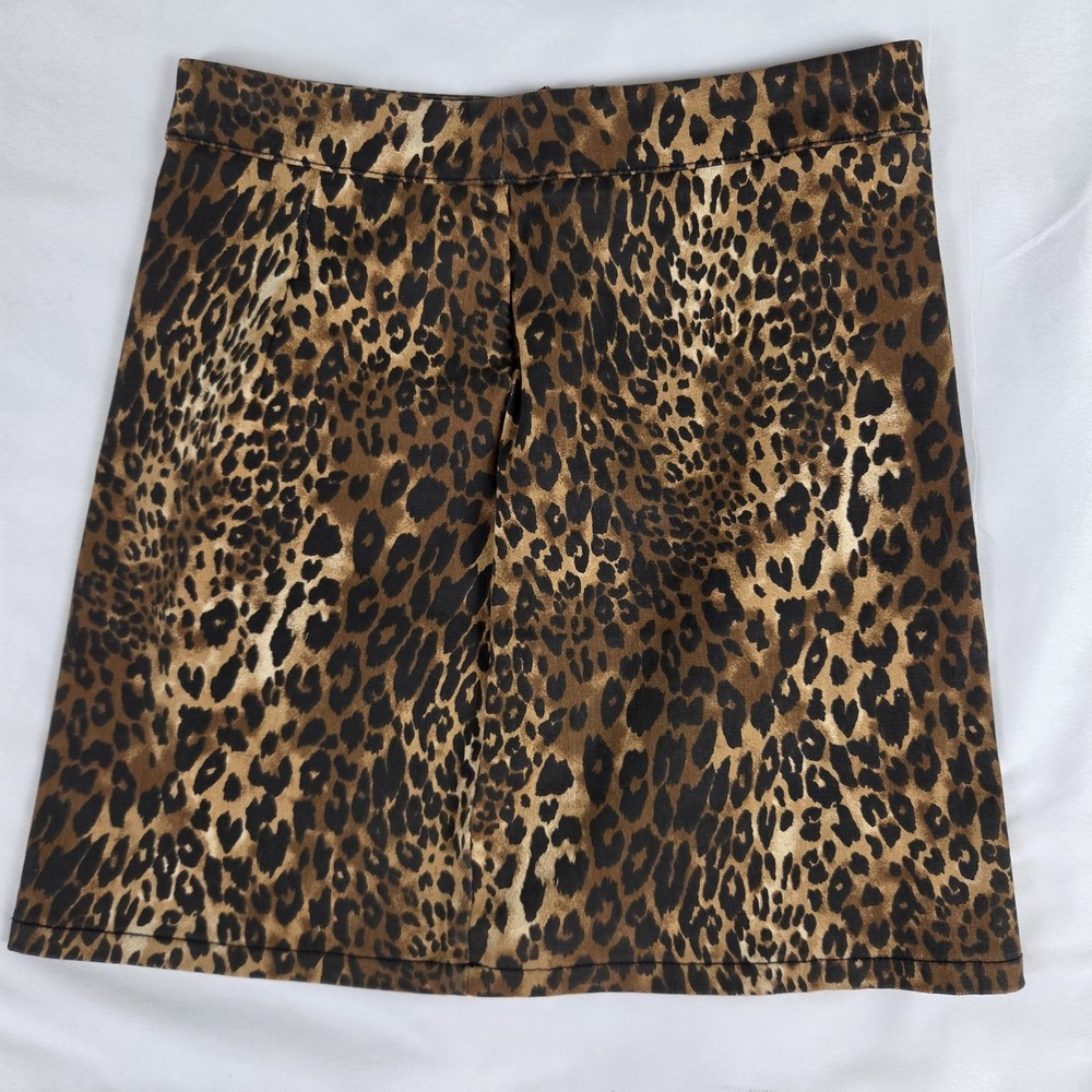 FOREVER 21 Women's Leopard Print Skirt‎ Tight Tube Mini Size S